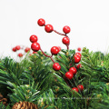 2018 en gros bon marché guirlandes artificielles de fleur de noël pour la décoration extérieure